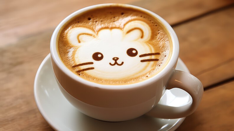 cute kawaii coffee